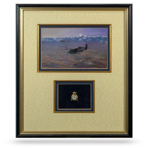 Image of Curtiss Tomahawks by Roy Cross WW2 Military Aviation Art Matted Print RAF Battle of Britain A20 Aviation Art