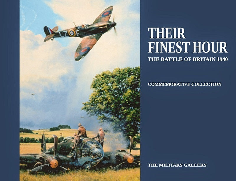 Their Finest Hour: The Battle Of Britain 1940 Military Aviation Art Book ft. Robert Taylor